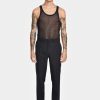 SIGNATURE PIECES|READY TO WEAR Louis Gabriel Nouchi | Net Stitch Knitted Tank Top