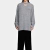 READY TO WEAR Louis Gabriel Nouchi | Pullover With Asymmetrical Opening In Mohair