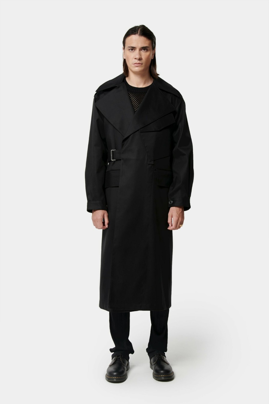 READY TO WEAR Louis Gabriel Nouchi | Military Trench Coat