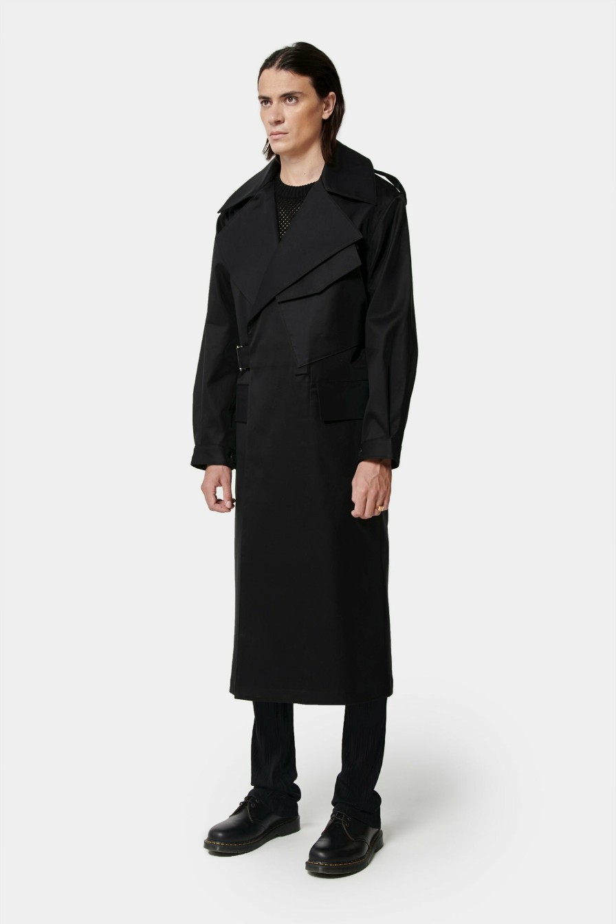 READY TO WEAR Louis Gabriel Nouchi | Military Trench Coat