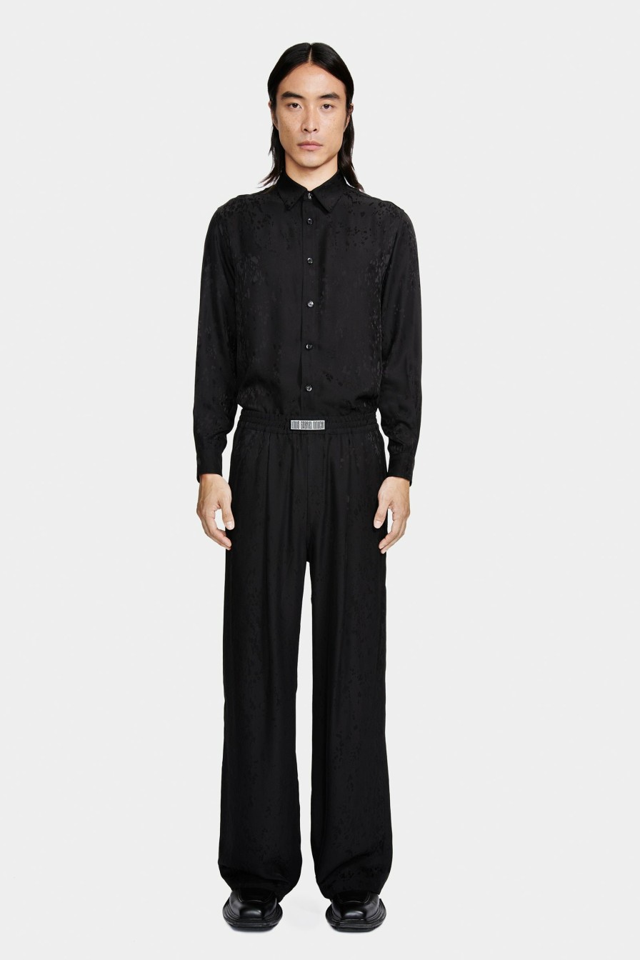 READY TO WEAR Louis Gabriel Nouchi | Wide Pants In Drops Jacquard