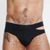 SIGNATURE PIECES|SWIMWEAR Louis Gabriel Nouchi | Swim Brief With Asymmetrical Opening