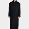 READY TO WEAR Louis Gabriel Nouchi | Double-Breasted Oversize Coat In Wool