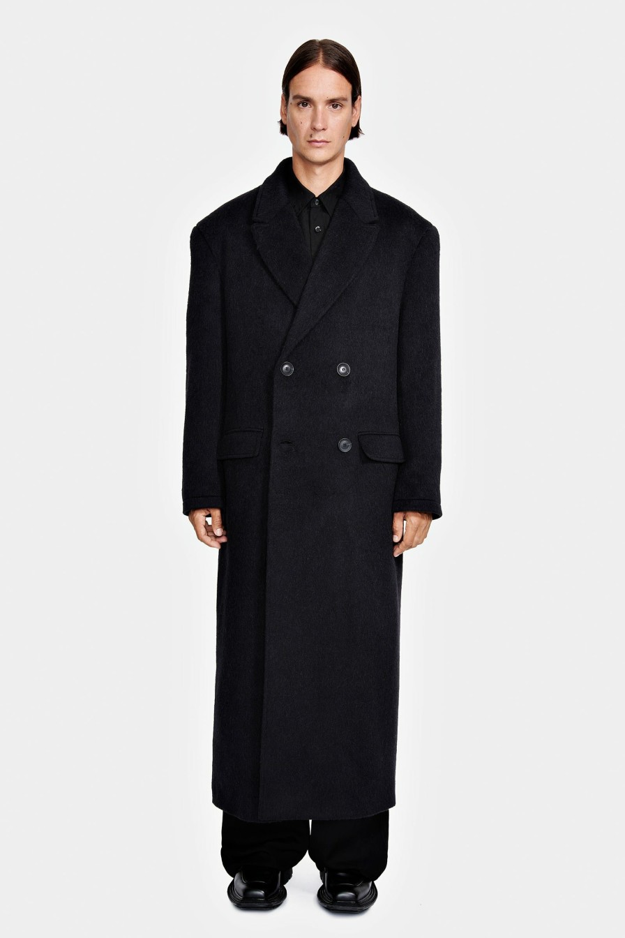 READY TO WEAR Louis Gabriel Nouchi | Double-Breasted Oversize Coat In Wool