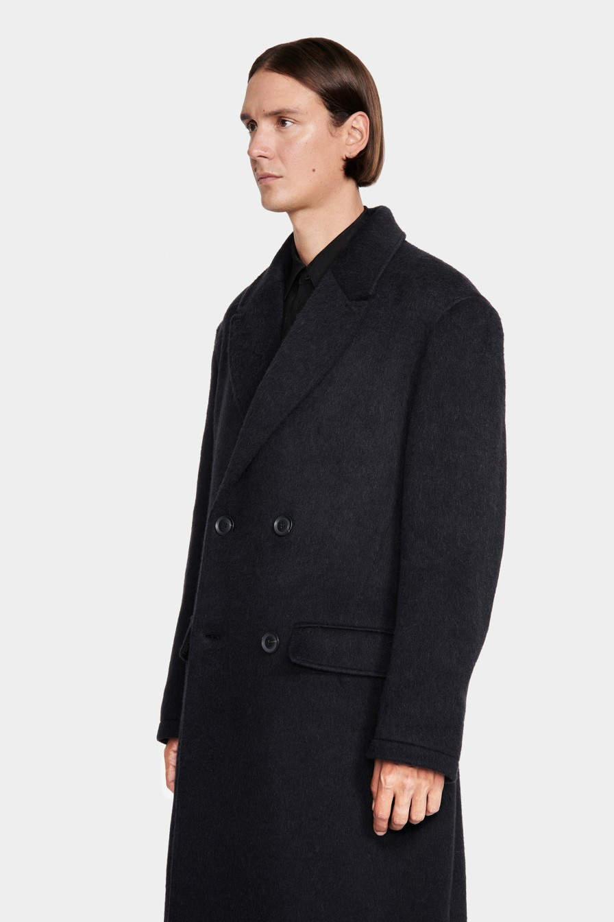 READY TO WEAR Louis Gabriel Nouchi | Double-Breasted Oversize Coat In Wool