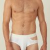 SIGNATURE PIECES|UNDERWEAR Louis Gabriel Nouchi | Brief With Asymmetrical Opening