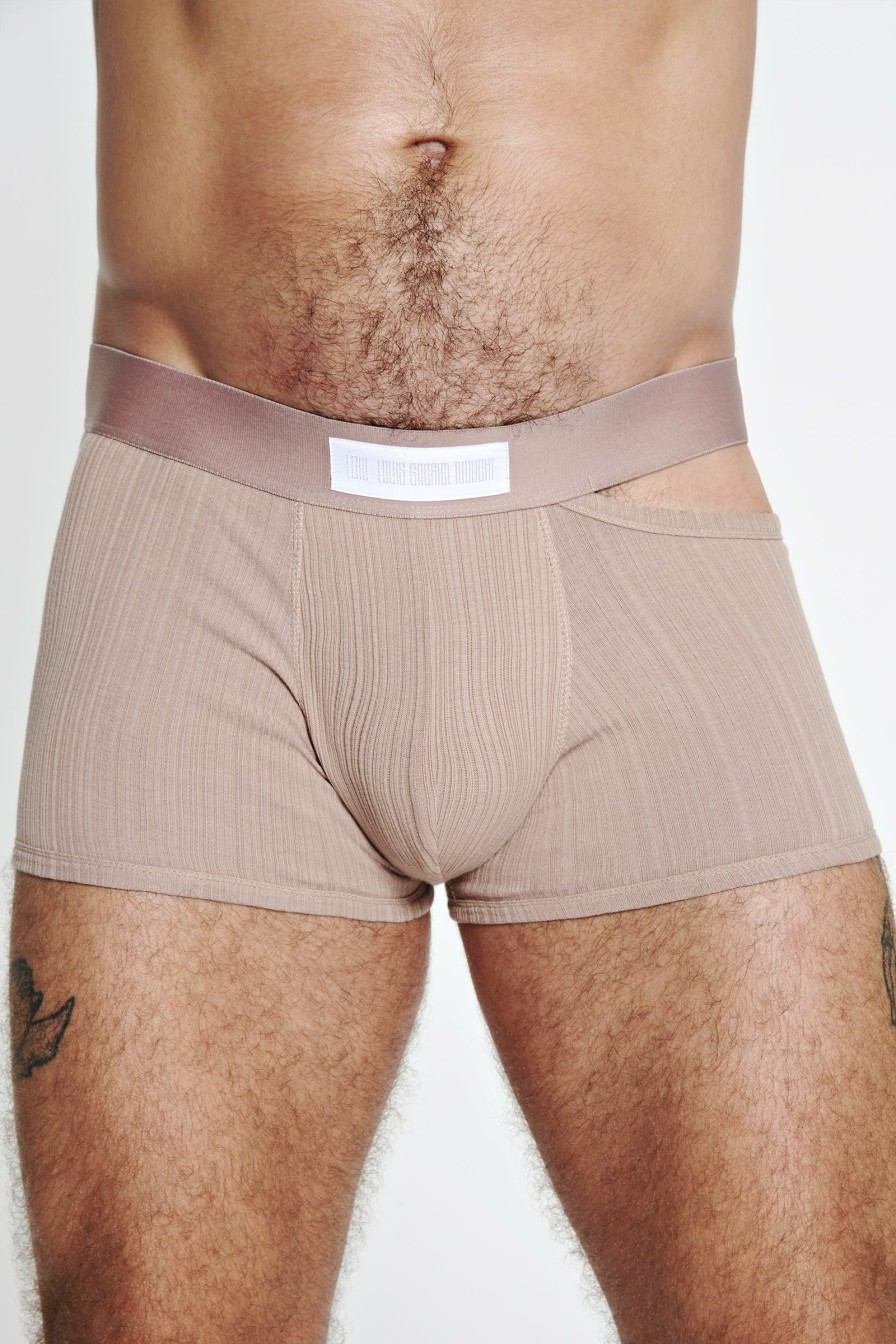 SIGNATURE PIECES|UNDERWEAR Louis Gabriel Nouchi | Boxer With Asymmetrical Opening