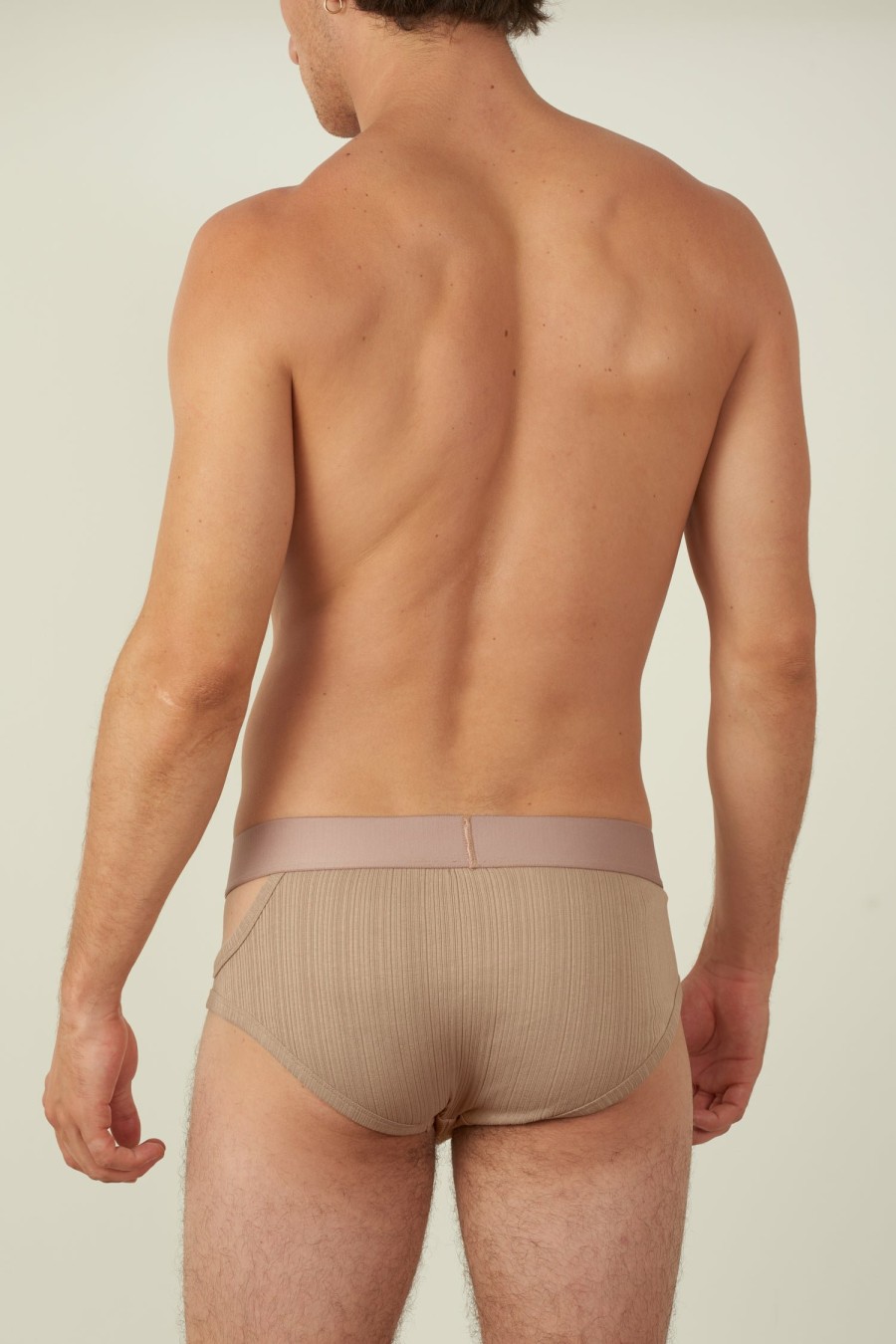 SIGNATURE PIECES|UNDERWEAR Louis Gabriel Nouchi | Brief With Asymmetrical Opening