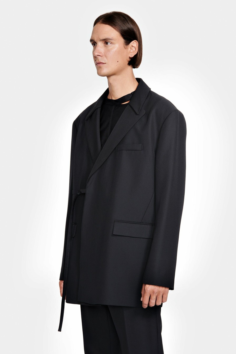 SIGNATURE PIECES|READY TO WEAR Louis Gabriel Nouchi | Double-Breasted Jacket With Double Collar