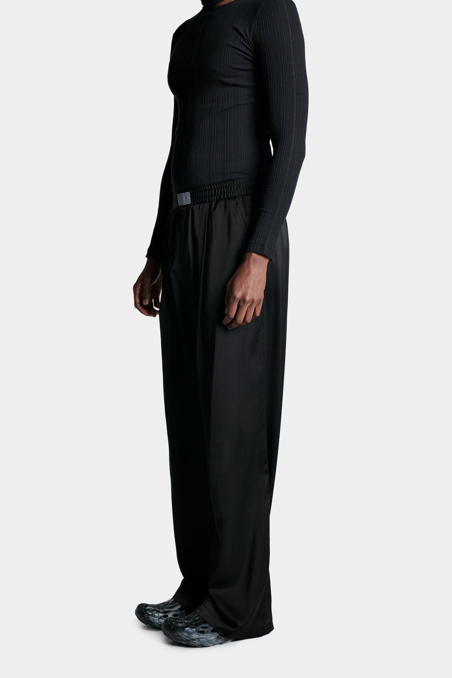 READY TO WEAR Louis Gabriel Nouchi | Wide Jogging Pants In Satin