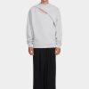 READY TO WEAR Louis Gabriel Nouchi | Sweatshirt With Laceration In Cotton