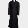 SIGNATURE PIECES|READY TO WEAR Louis Gabriel Nouchi | Double-Breasted Coat With 6 Buttons In Wool