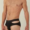 SIGNATURE PIECES|UNDERWEAR Louis Gabriel Nouchi | Brief With Asymmetrical Opening